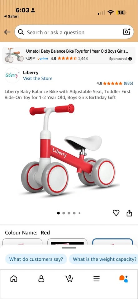 Baby Balance Bike - photo 3
