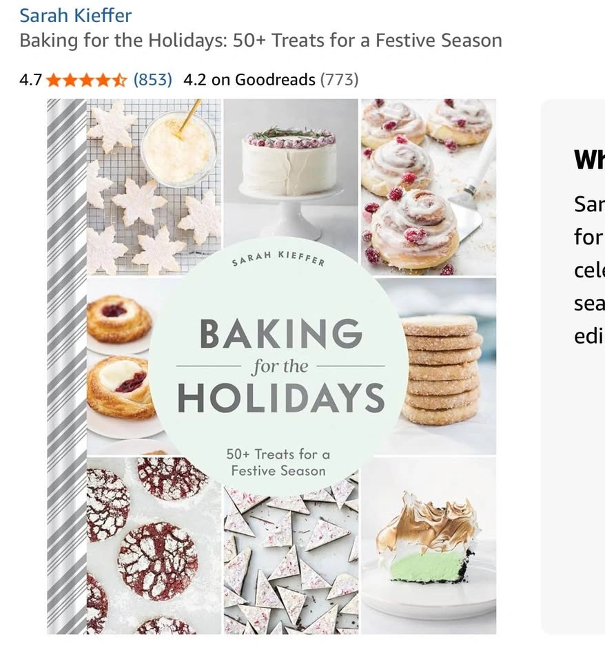 Baking for the Holidays Hardcover - photo 2