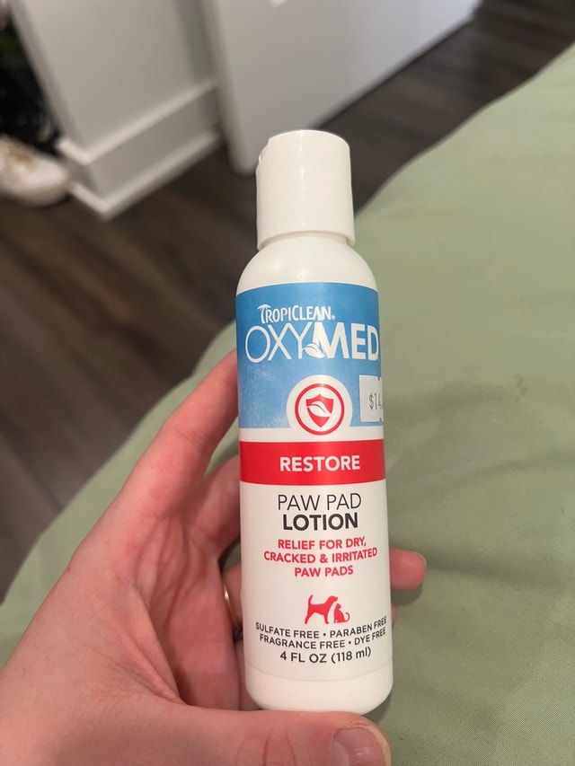 TropiClean OxyMed Paw Pad Lotion