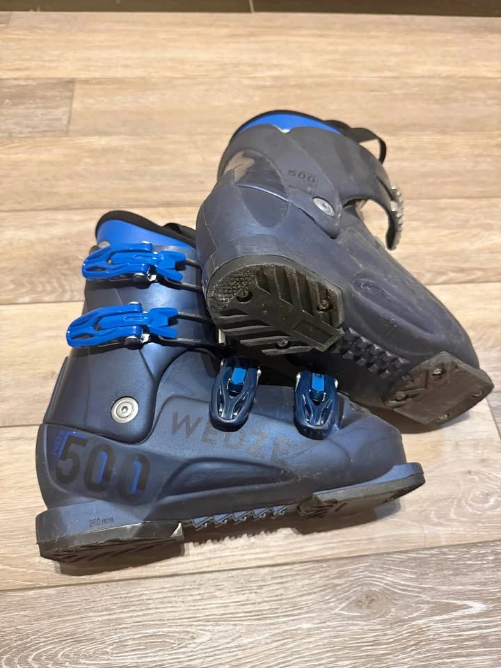 Wedze Kids 500 Youth Ski Boots - Size 260mm (Excellent Condition