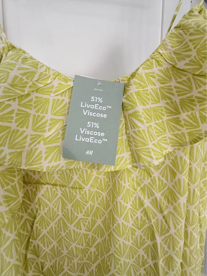 Brand New H&M Printed Viscose Sundress (Size XS-M) - photo 2