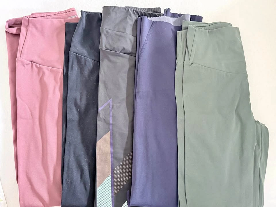 Oysho Premium Activewear Leggings (Set of 5) – Size Small (S)
