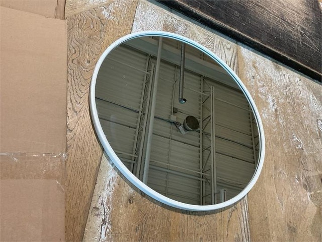 Home Decor Round Wall Mirror - 23.5” - New, open box