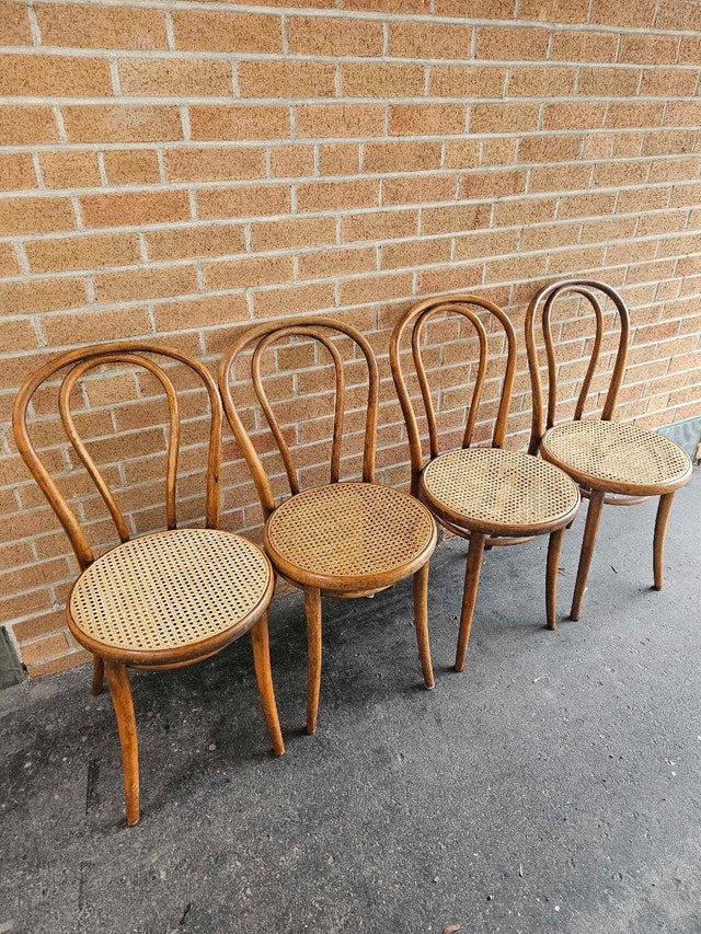Bentwood Bistro Chairs by Ligna for Thonet