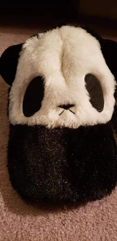 Furry panda hats - photo 2