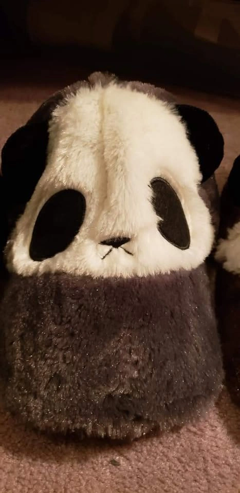 Furry panda hats - photo 3