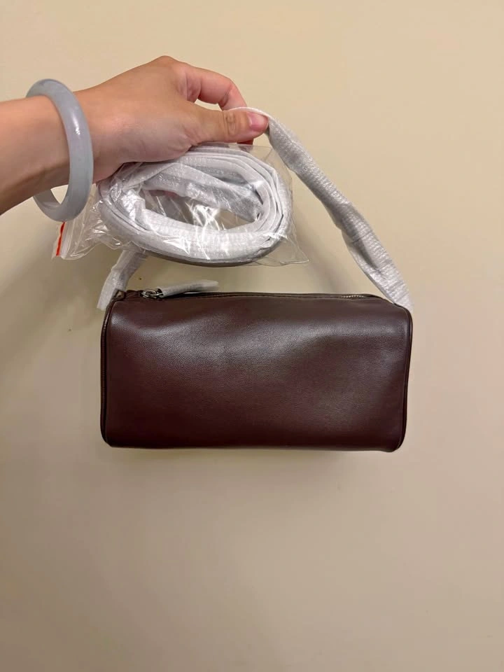 The Row 90s Bag - Chocolate Brown