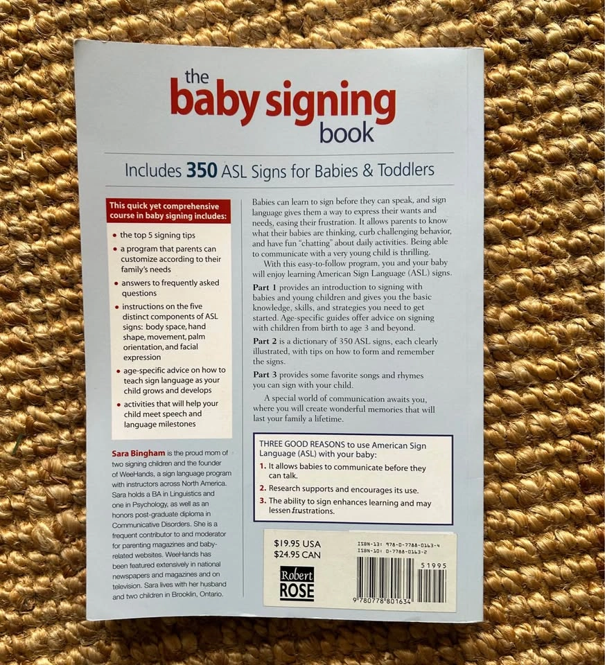 The Baby Signing Book by Sara Bingham - photo 2