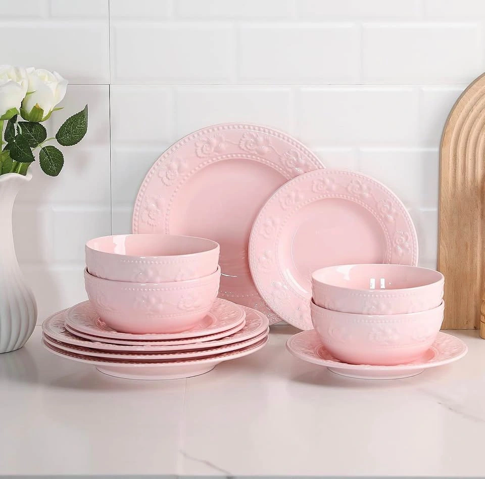 12 Piece Ceramic Dish Sets for Kitchen - photo 5