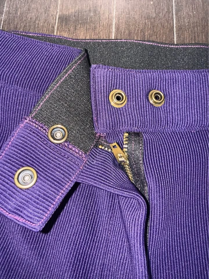 American Apparel Riding Pants XL Purple - photo 4