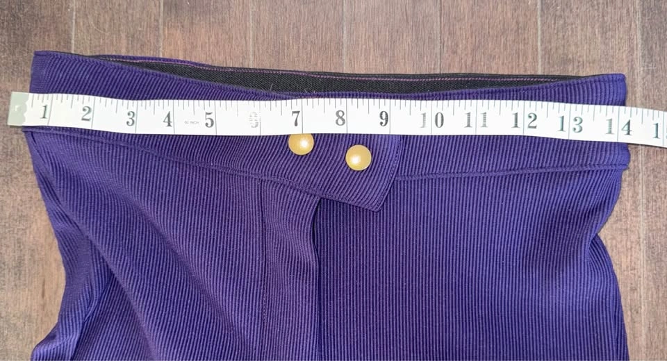 American Apparel Riding Pants XL Purple - photo 5