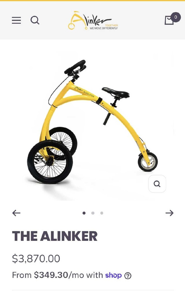 Alinker walking bike medium