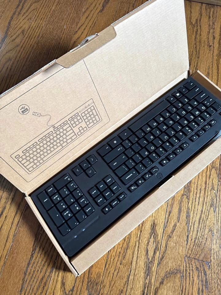 HP 125 Wired Keyboard