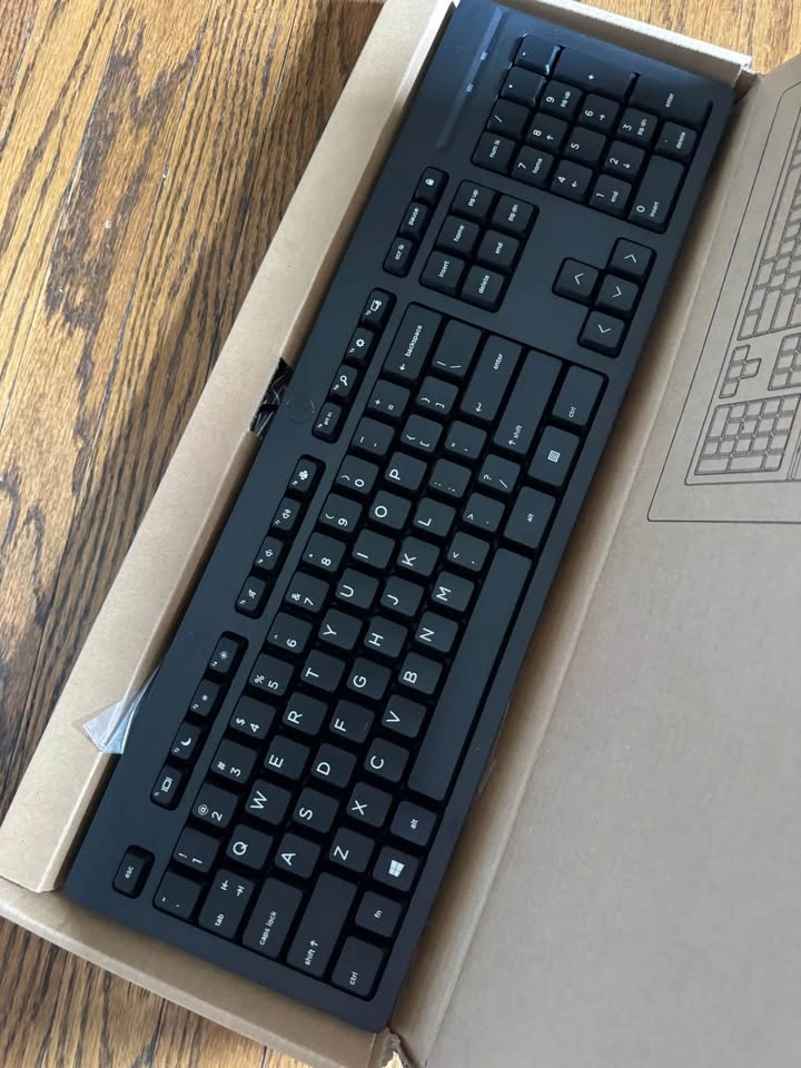 HP 125 Wired Keyboard - photo 2