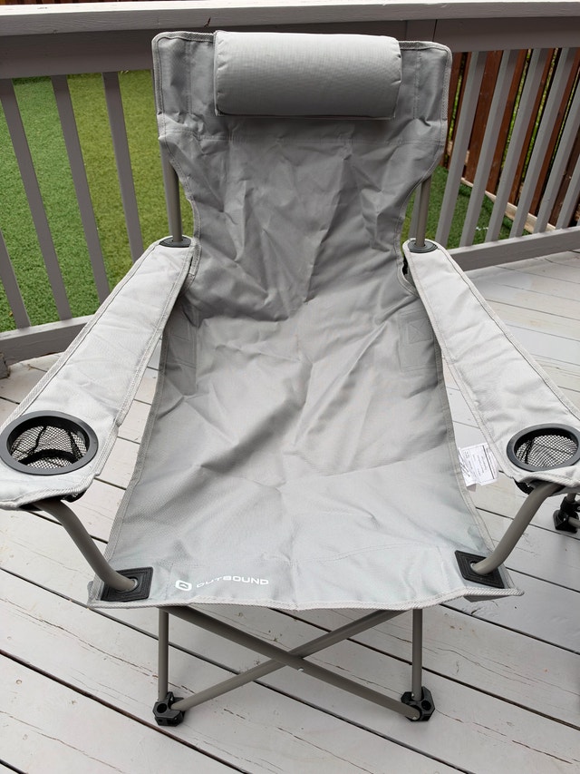 Duel folding chair with headrests - photo 2