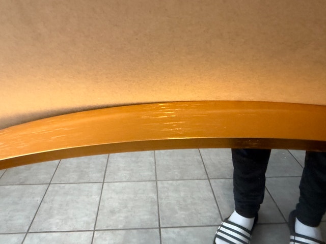 Round mirror [Gold] - photo 2