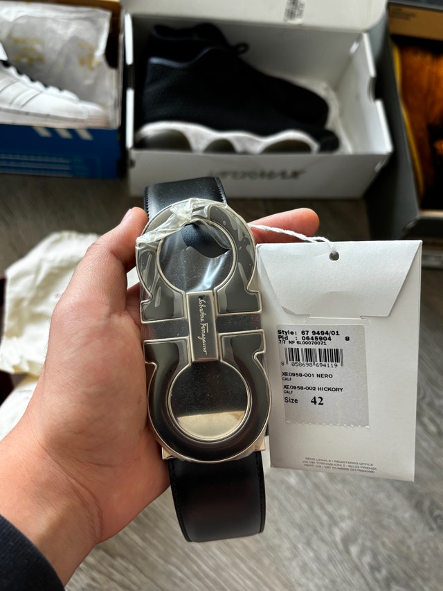 Ferragamo Gancini Men's belt