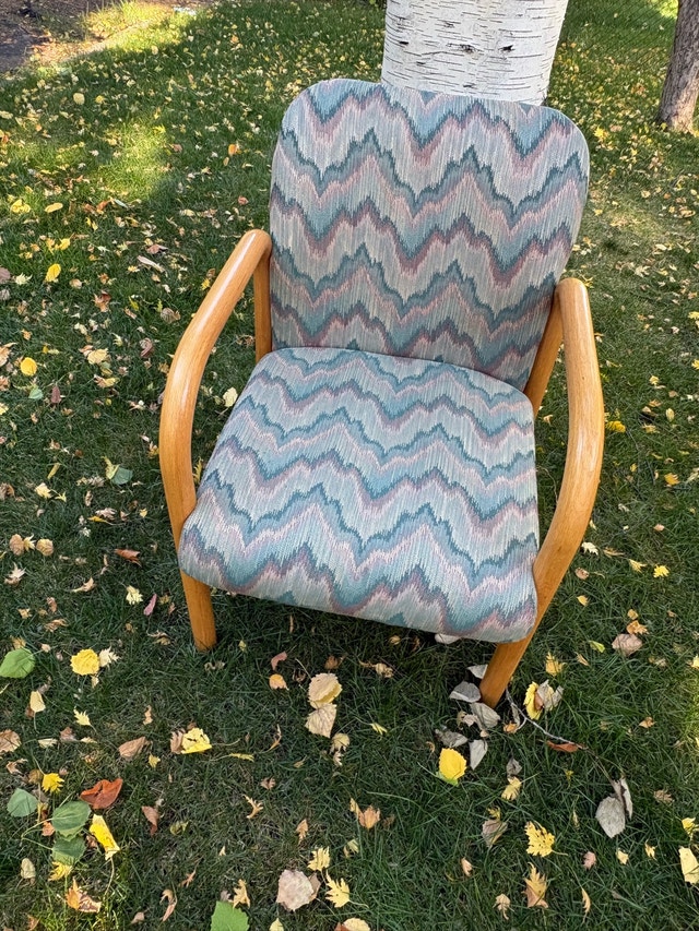 Vintage mid century style accent chair