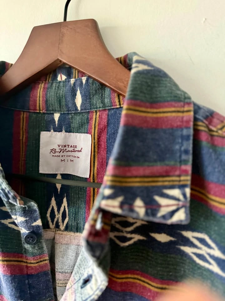 Southwestern Pattern Long Sleeve Shirt - photo 2