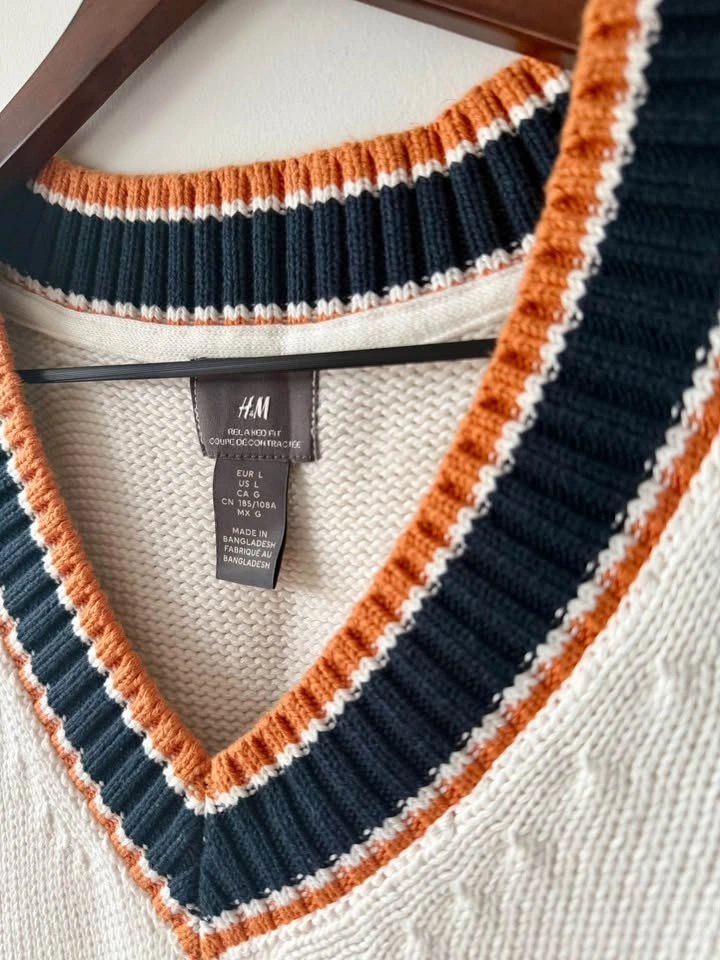 Relaxed Fit Knit Sweater Vest - photo 2
