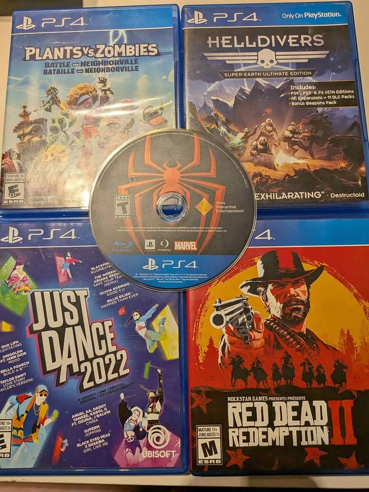 PlayStation 4 (PS4) games