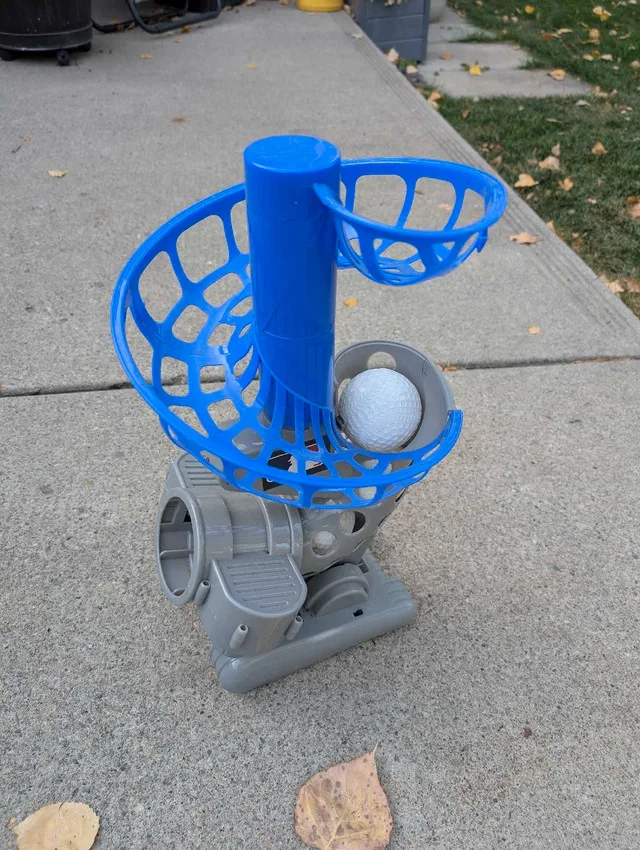 Baseball Pitcher machine image indicator(2)