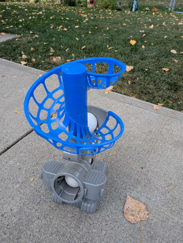 Baseball Pitcher machine image indicator(3)