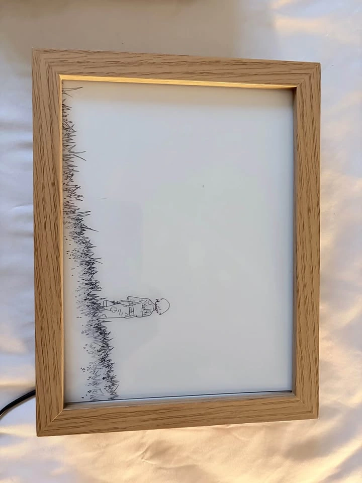 Your Name Anime LED Light Box Art Frames - Set of 2 - photo 5