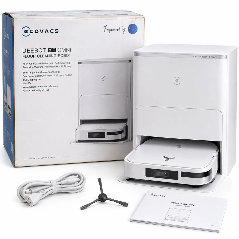 ECOVACS DEEBOT X2 OMNI Floor Cleaning Robot – Open Box - photo 5