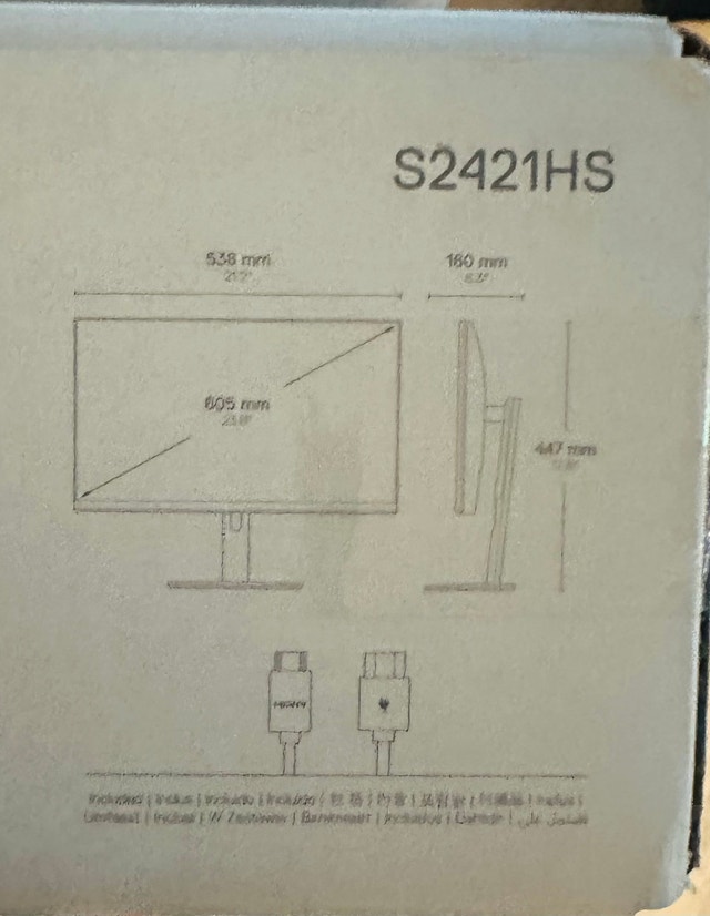Dell S2421HS Monitor - photo 2