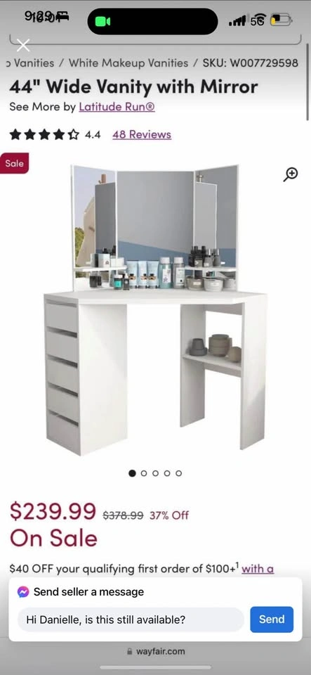 Vanity - White - photo 2