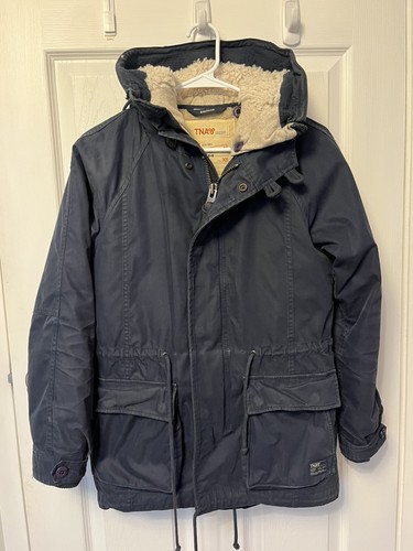 Aritzia TNA Griffith 3-in-1 Winter Parka Jacket Navy Blue XS