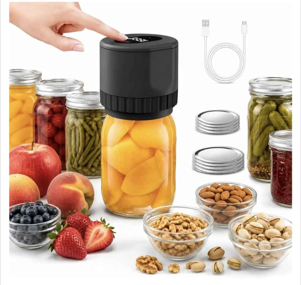 Electric Mason Jar Vacuum Sealer Kit - photo 3