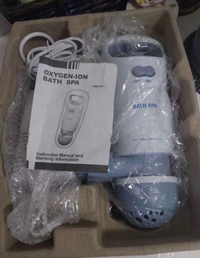 Portable Bath Spa With Suction Cup & Hydro Jets - photo 3
