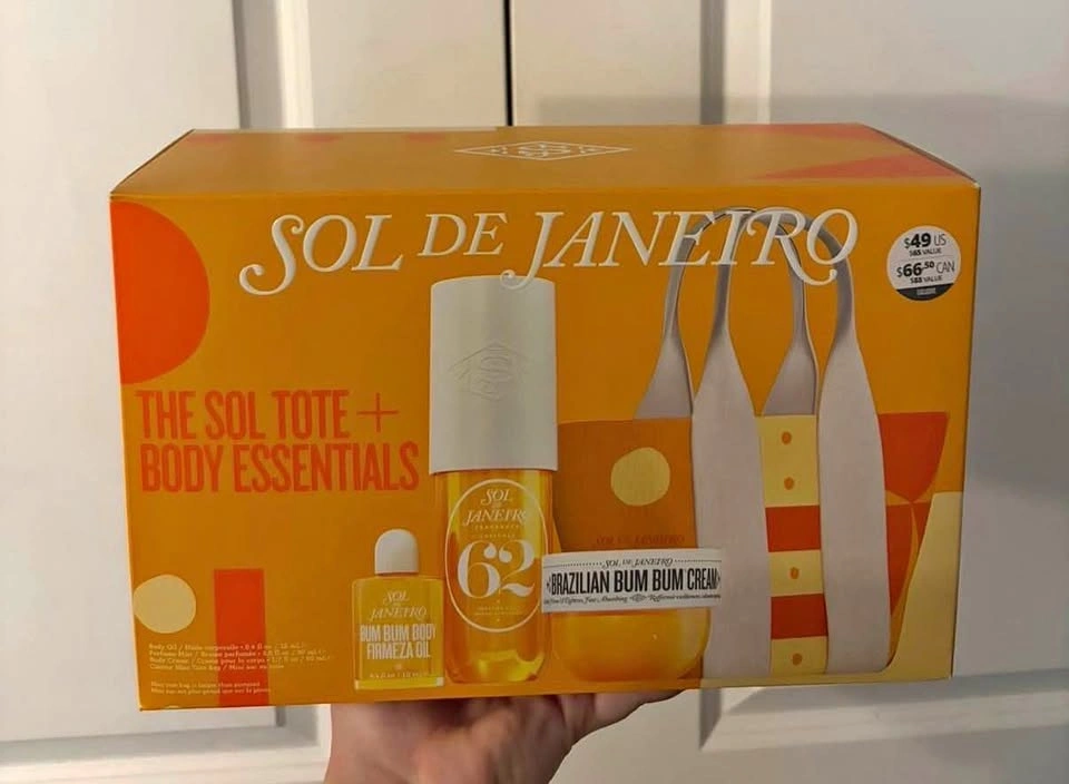 Sol De Janeiro The Sol Tote + Body Essentials