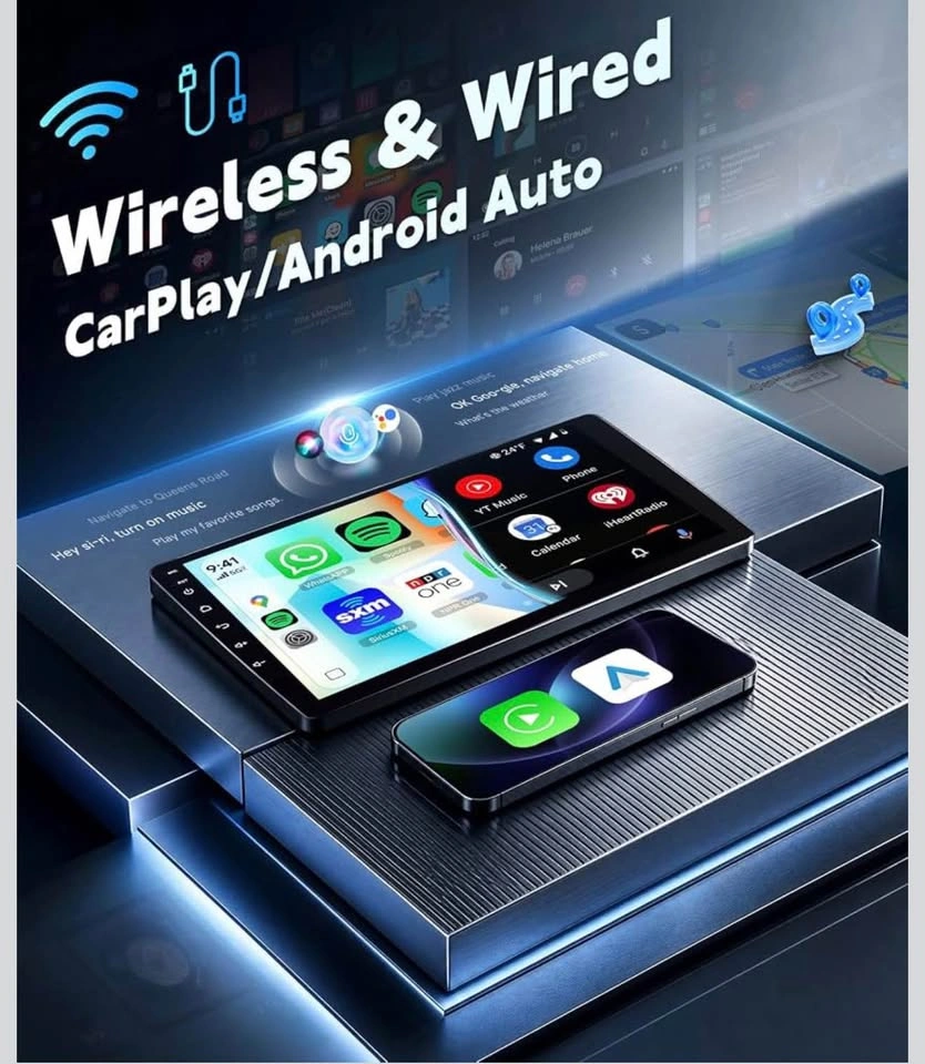 9” Car Stereo for Honda CRV Wireless Carplay/Android Auto - photo 4