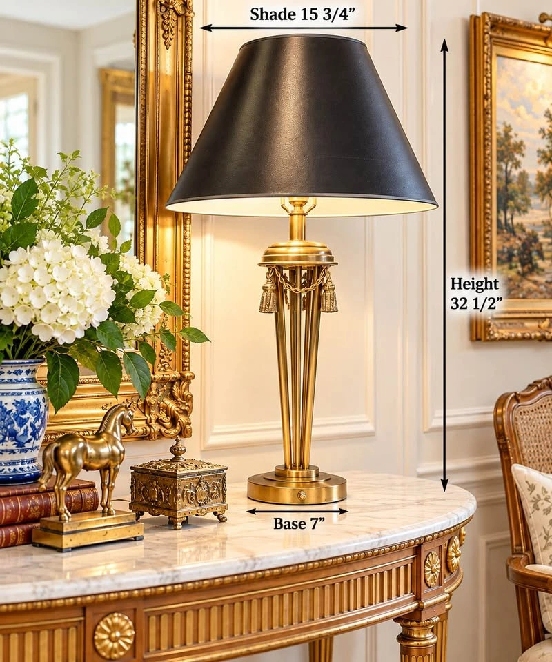 Neoclassical Vintage Table Lamp - photo 2