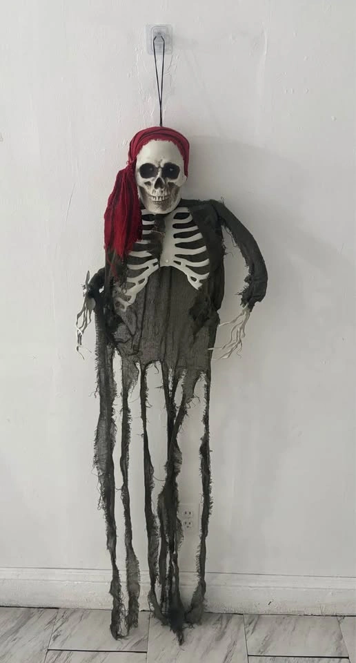 59in Hanging Ghost Pirate Halloween Prop - photo 2