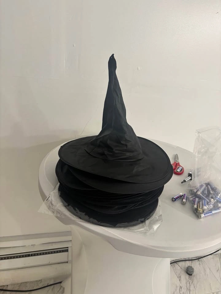 Hanging Halloween Witch Hats - photo 2