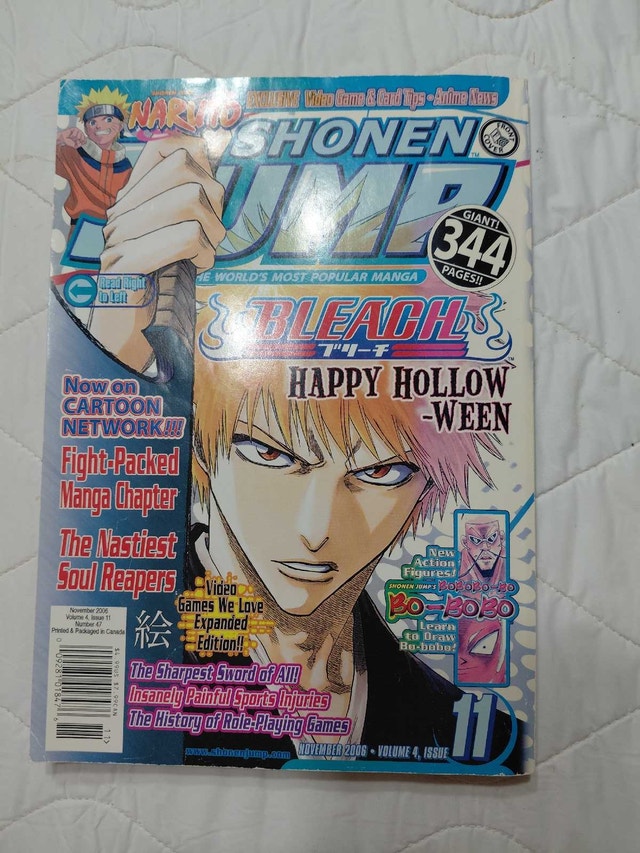 Vintage Shonen Jump Magazine + Original Yu-Gi-Oh! Promo Card