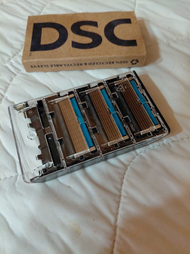 6 Blade Dollar Shave Club Razors (x3)