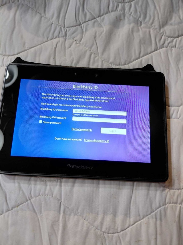 BlackBerry PlayBook Tablet