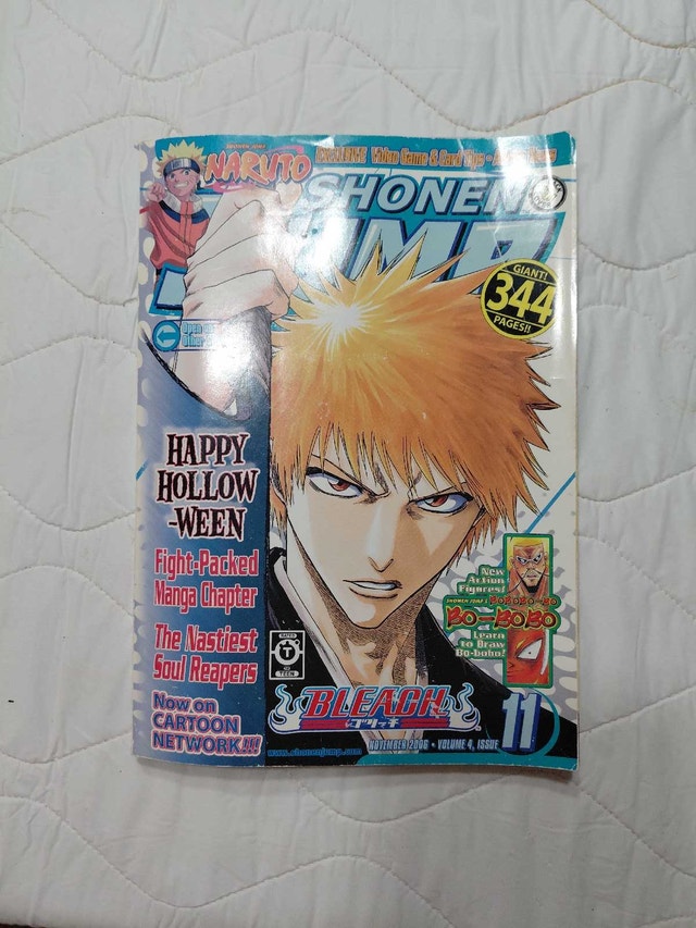 Vintage Shonen Jump Magazine with Original Yu-Gi-Oh! Promo Card