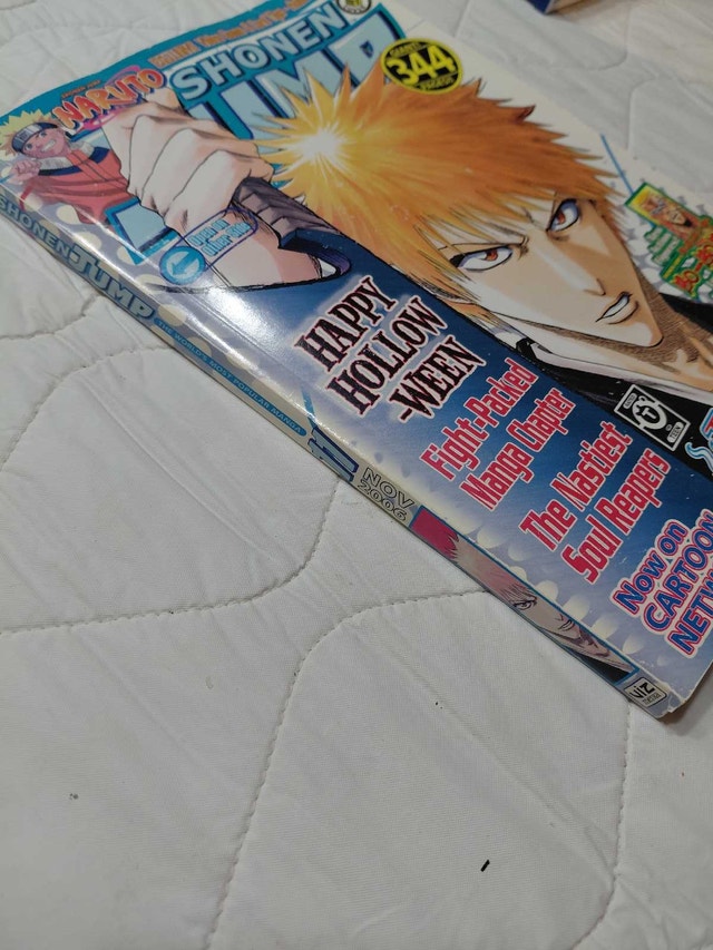 Vintage Shonen Jump Magazine with Original Yu-Gi-Oh! Promo Card - photo 3