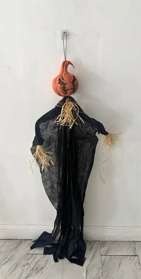 59in Halloween Scary Hanging Pumpkin