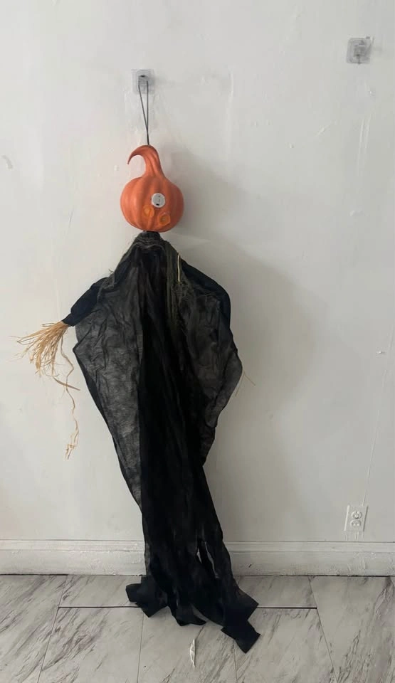 59in Halloween Scary Hanging Pumpkin - photo 2