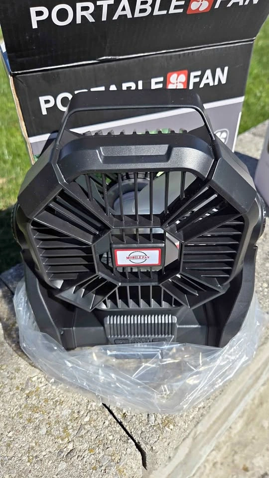 Top Camp Gear X23 Portable Two-in-One Fan/Light