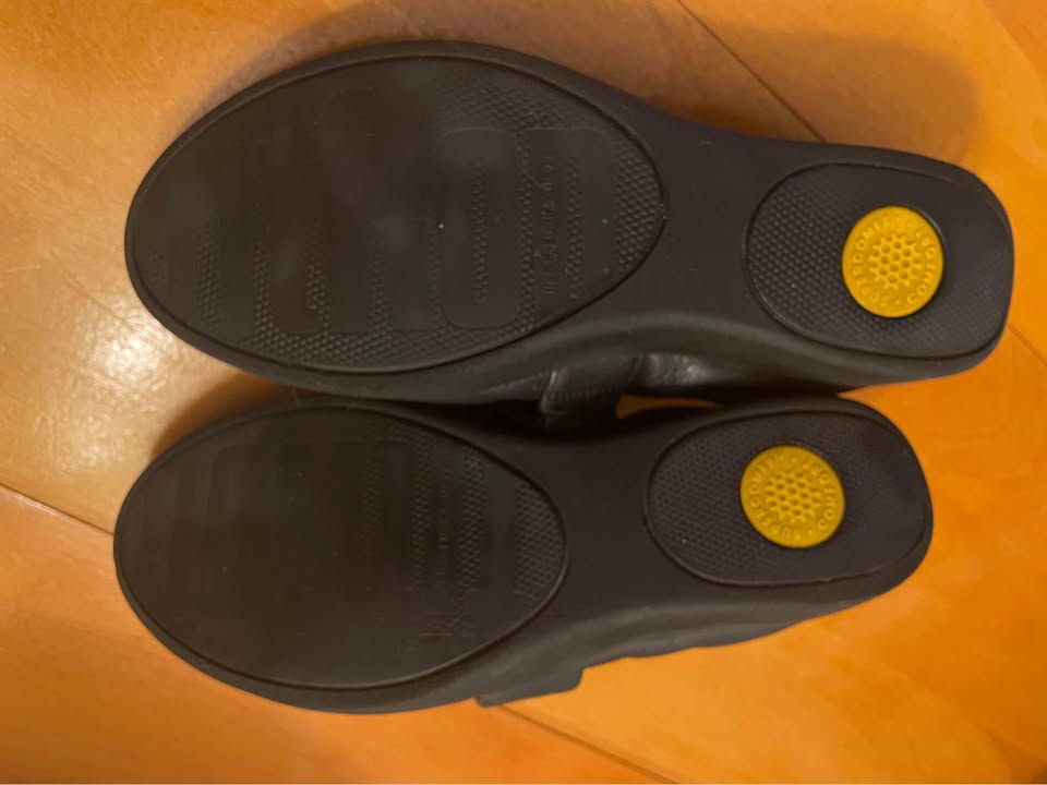 Fitflop Mary-Jane Leather Flats, size 8 - photo 2