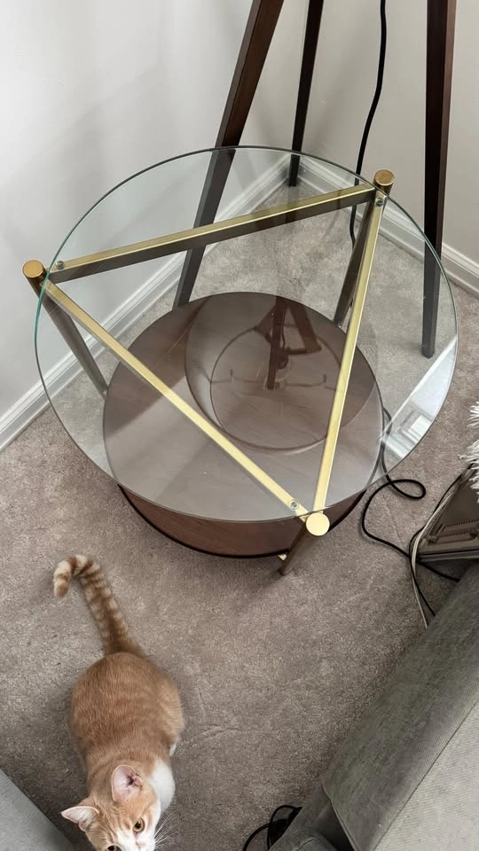 Mid-Century Art Display Side Table – 20” - photo 3