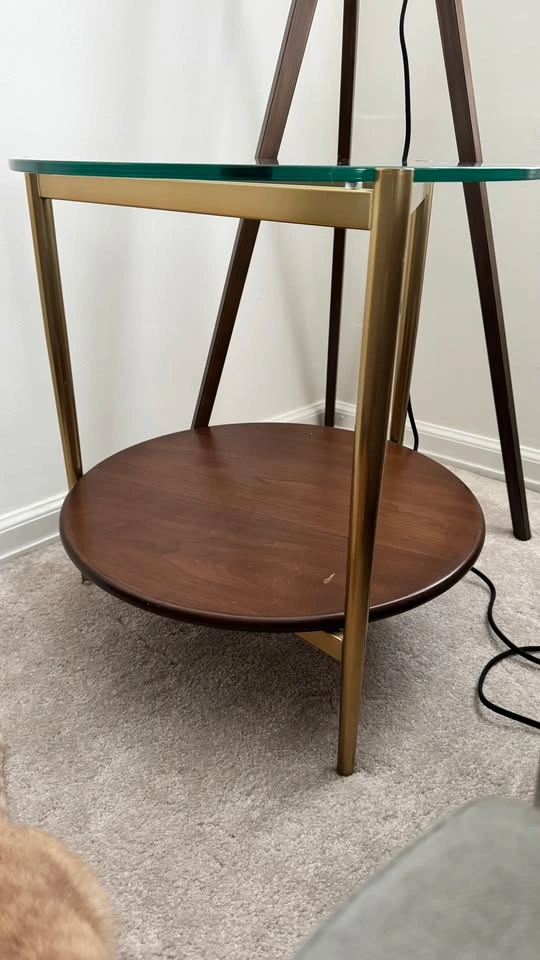 Mid-Century Art Display Side Table – 20” - photo 4
